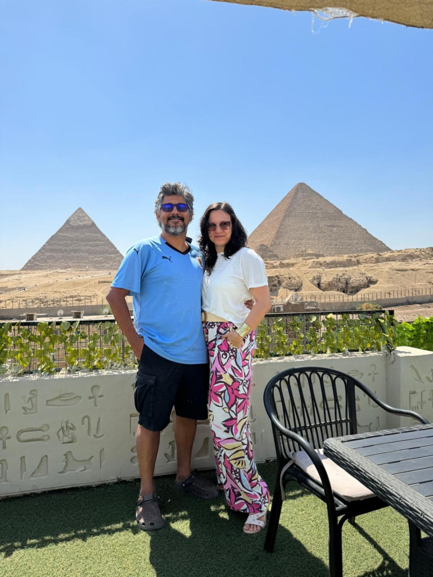 Solima Pyramids Inn Kafret el-Gabal Eksteriør bilde